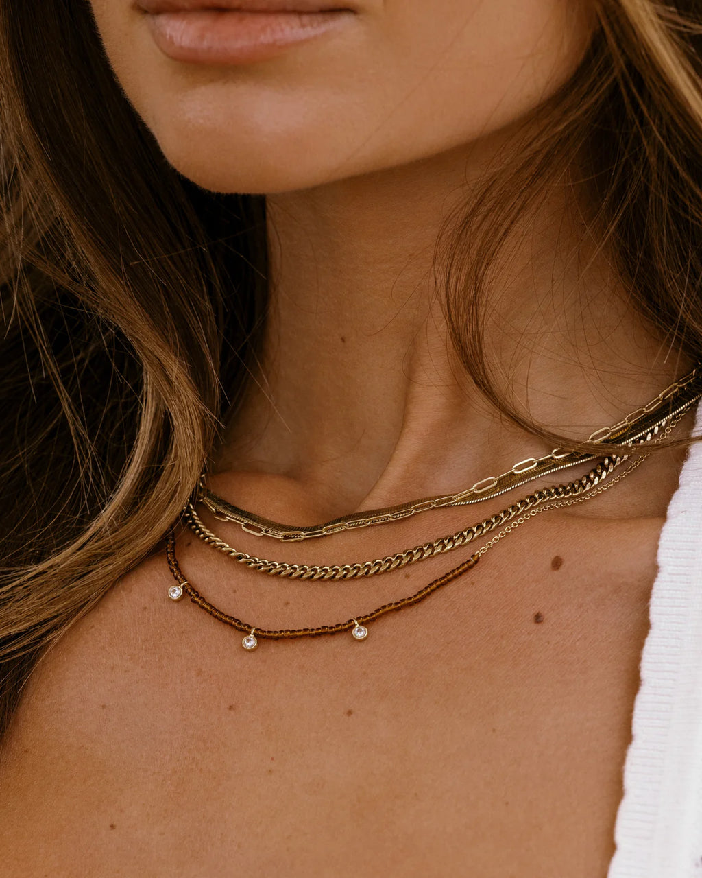 Crystal Beaded Necklace