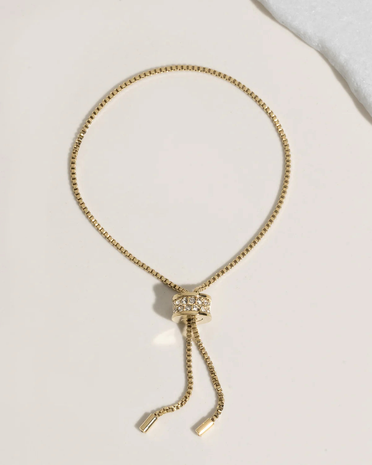 Crystal Bolo Bracelet