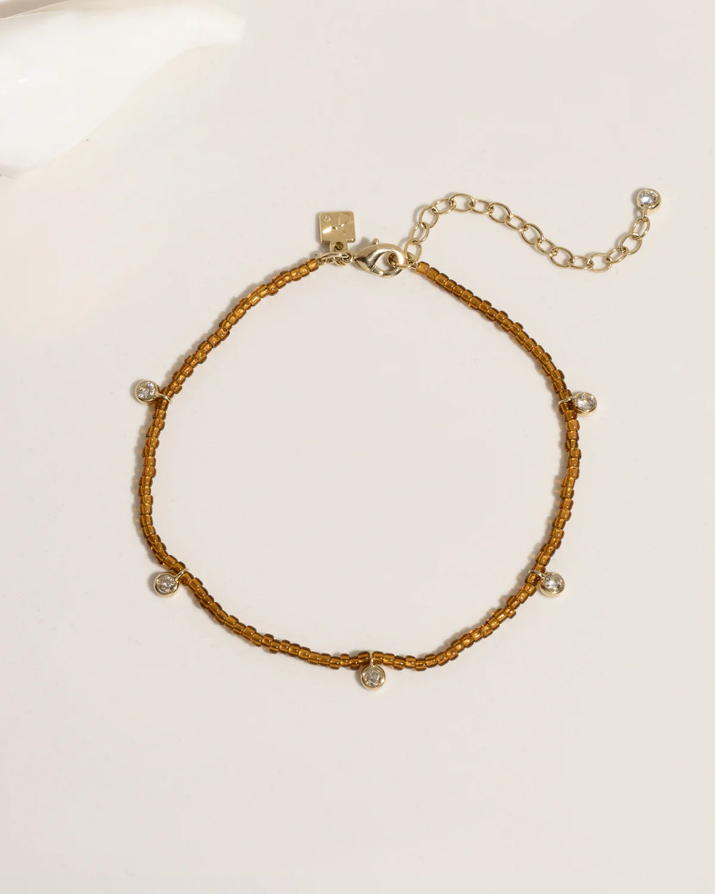 Crystal Beaded Anklet