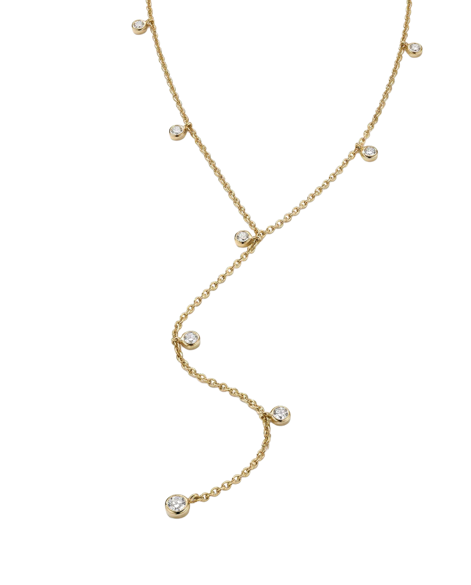 Crystal Lariat Necklace
