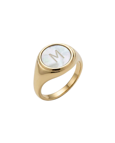 Pearl Disc Ring